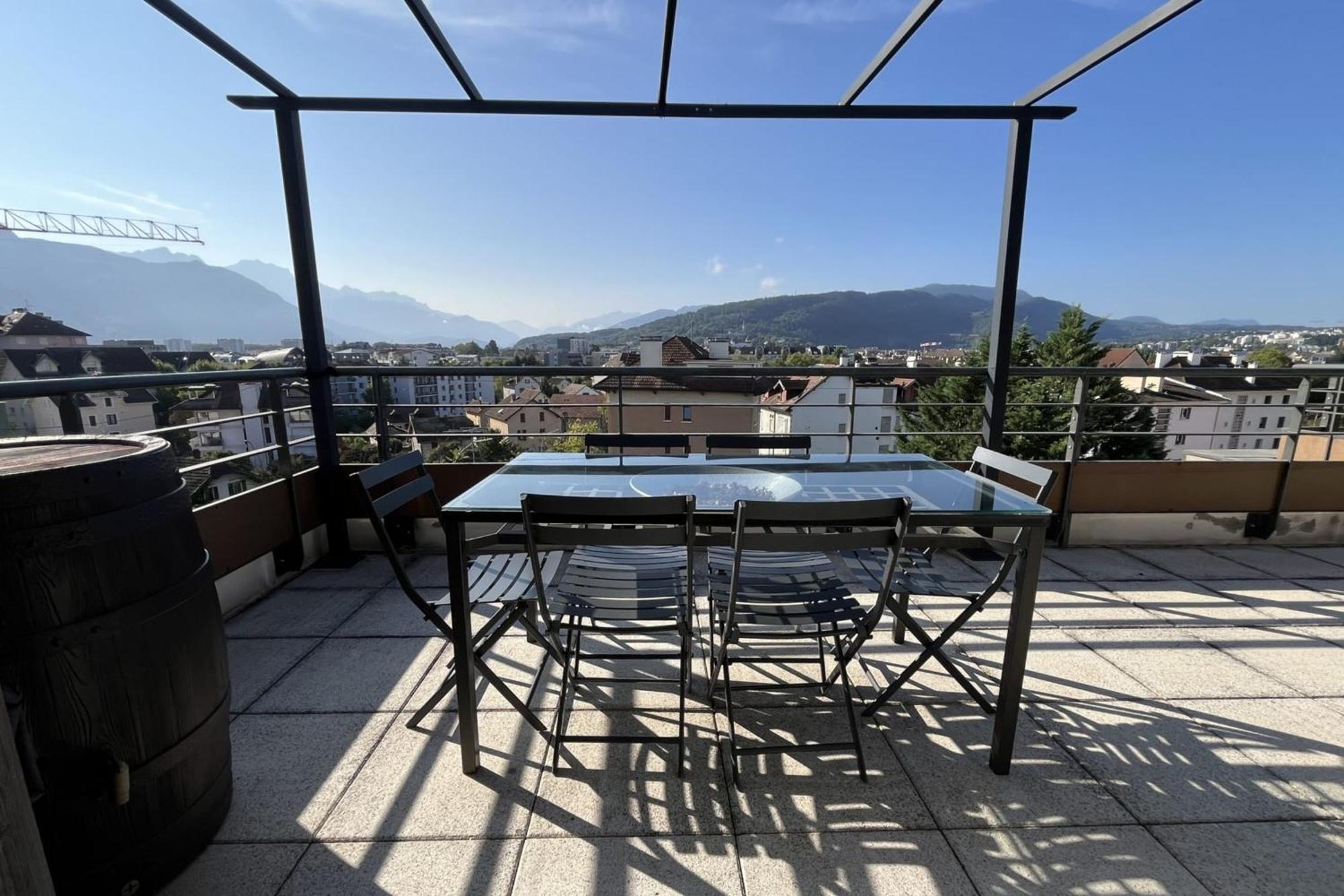 Ferienwohnung Penthouse Flat South-Facing Terrace - Welkeys Annecy Exterior foto